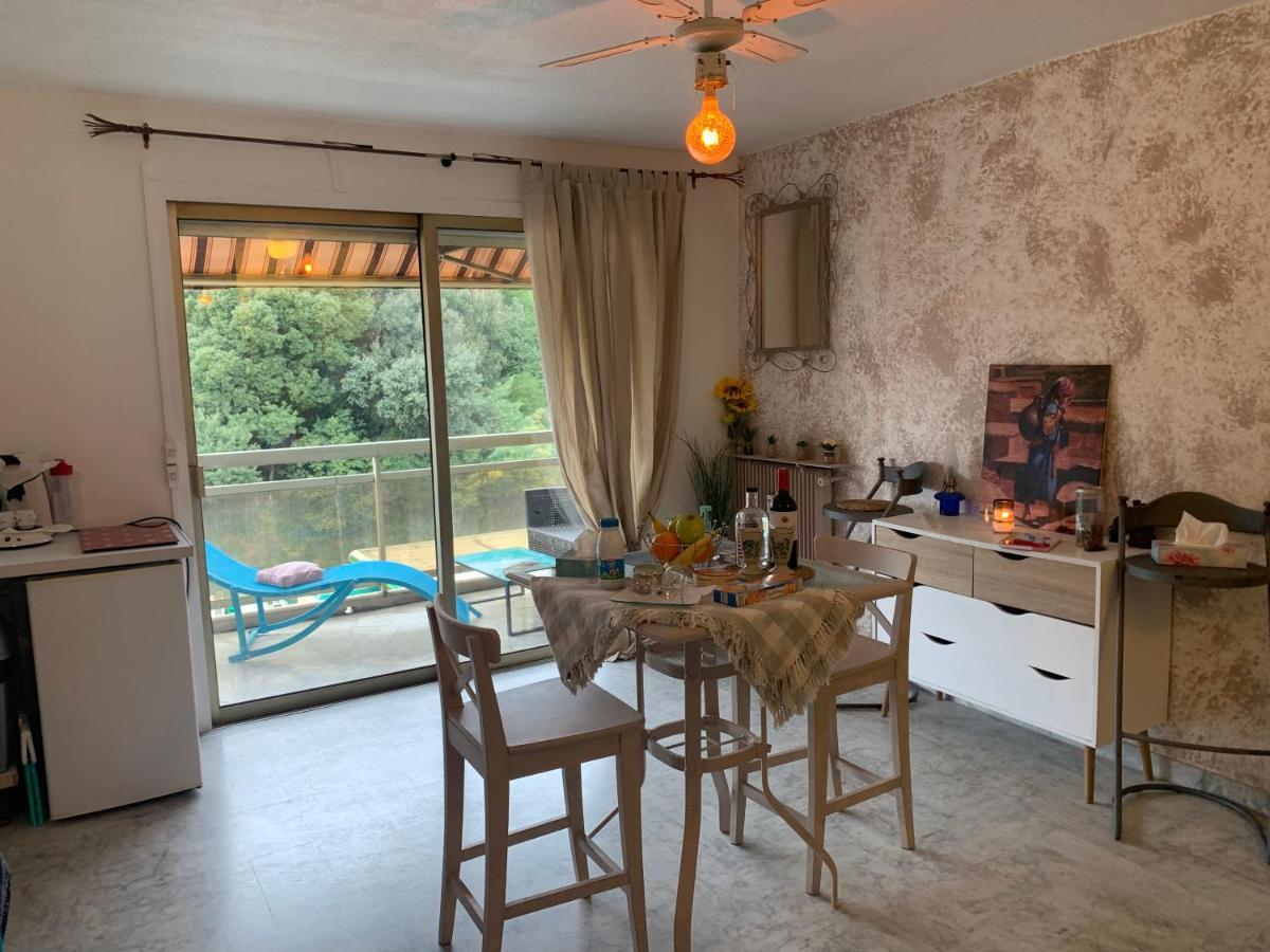 Luxurious Studio In Cannes 450M From Sea With Terrace And Air Conditioning And Private Parking Luaran gambar