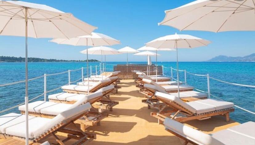 Luxurious Studio In Cannes 450M From Sea With Terrace And Air Conditioning And Private Parking Luaran gambar